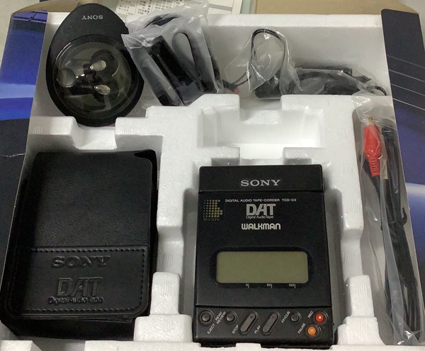 SONY TCD-D3 DAT磁带随身听
